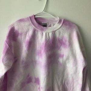 Gildan tie dyed crew neck